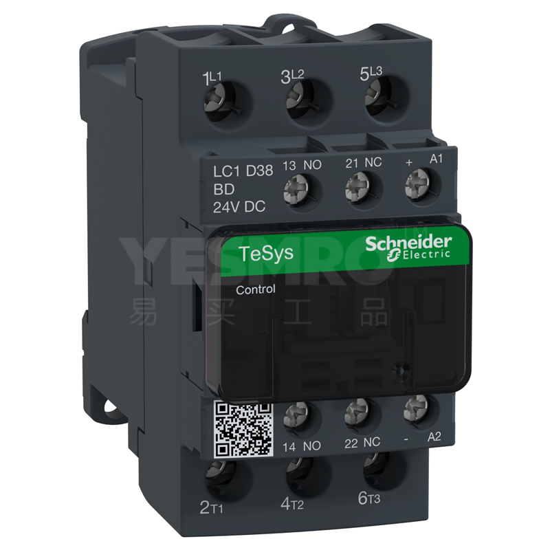 施耐德 Schneider 国产TeSys LC1D系列三极交流接触器(直流线圈)