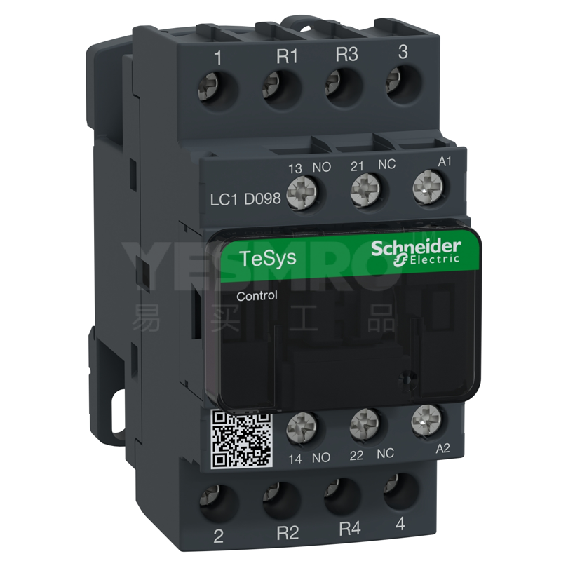施耐德 Schneider 国产TeSys LC1D系列四极交流接触器(交流线圈)