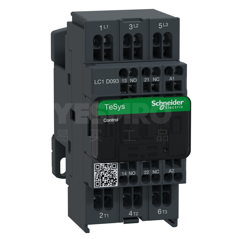 施耐德 Schneider 进口TeSys LC1D系列三极交流接触器(交流线圈)