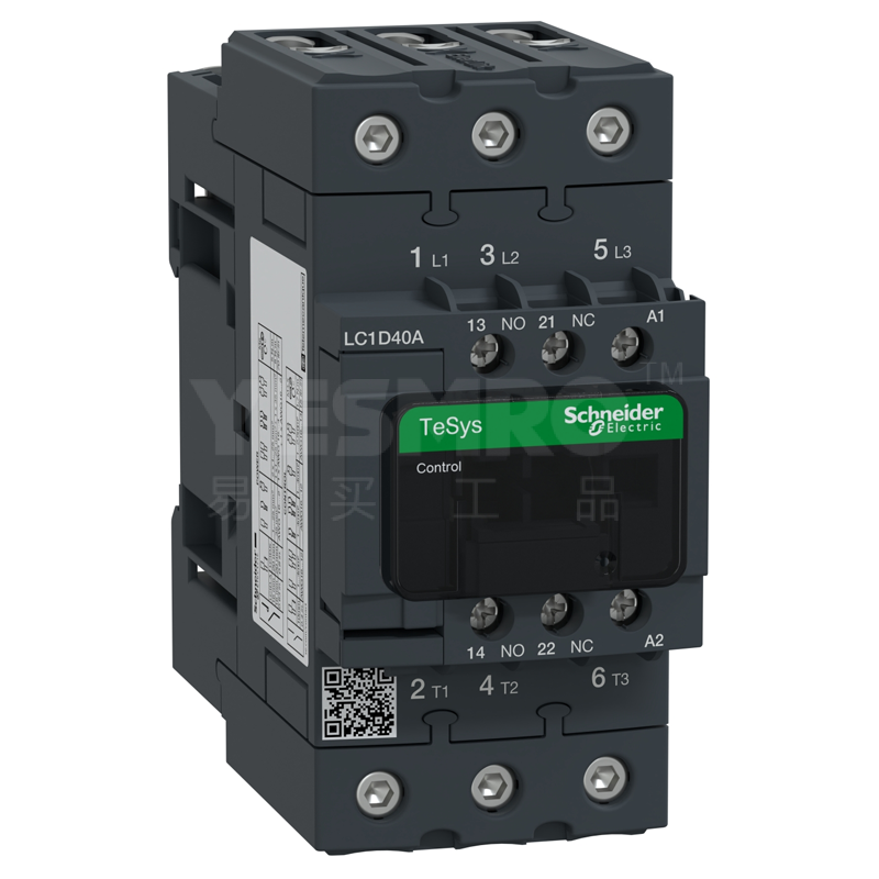 施耐德 Schneider 进口TeSys LC1D Everlink系列三极交流接触器(交流线圈)