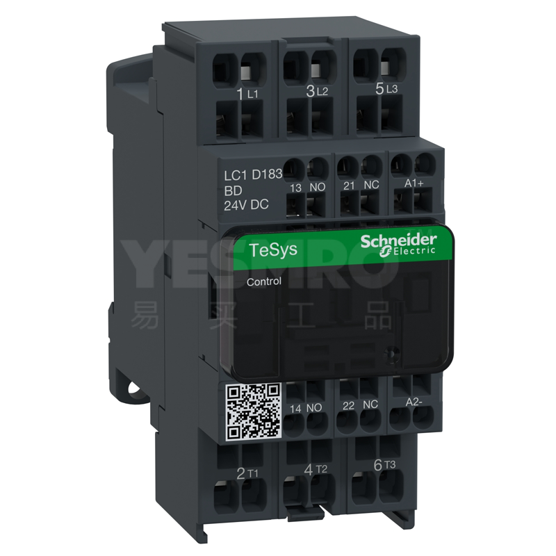 施耐德 Schneider 进口TeSys LC1D系列三极交流接触器(直流线圈)