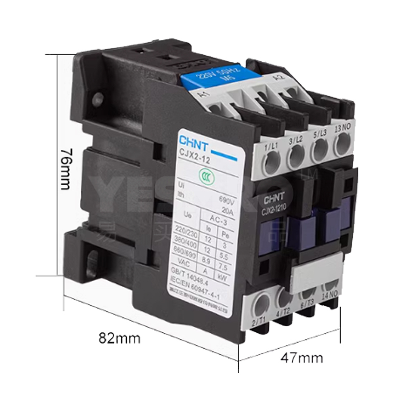 正泰 CHINT CJX2系列交流接触器