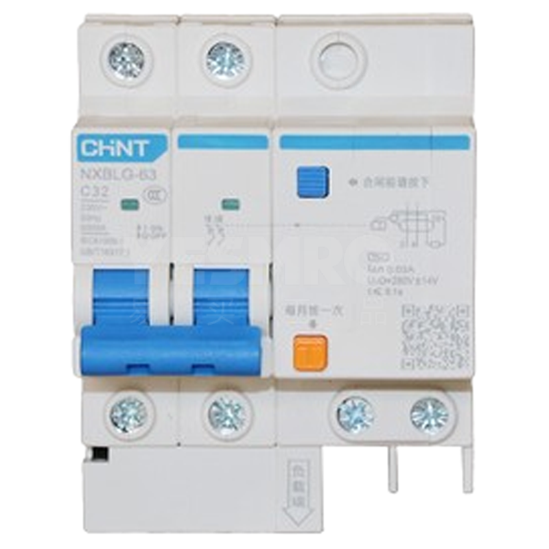 正泰 CHINT NXBLG-32系列带过压保护剩余电流动作断路器