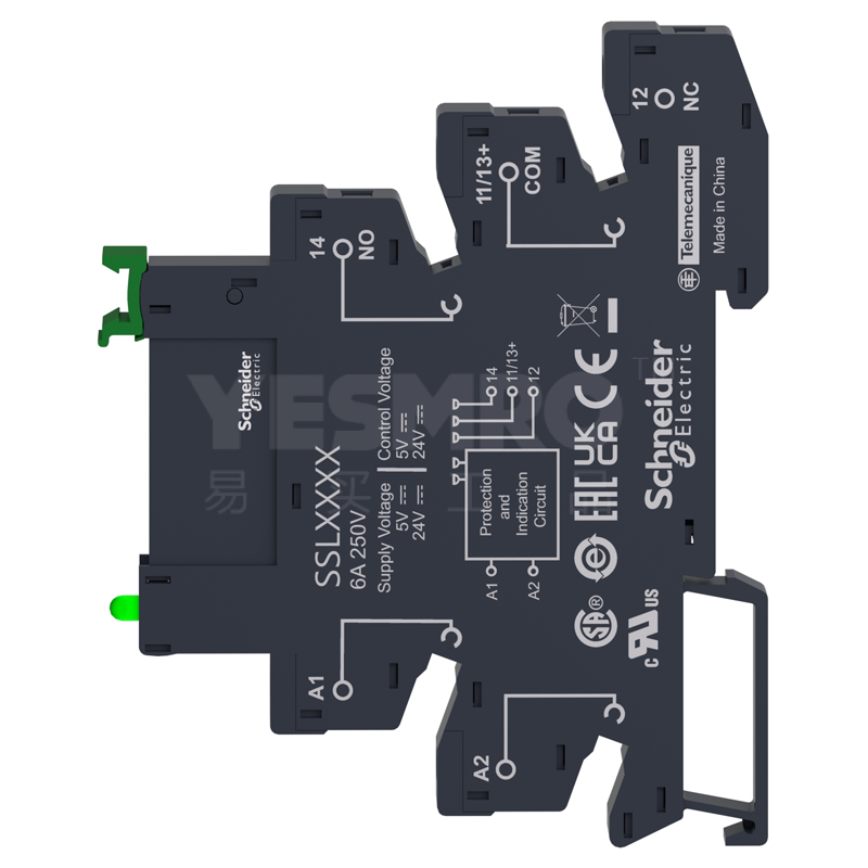施耐德 Schneider SSL系列 薄片式固态继电器
