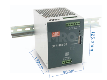 台湾明纬 MEAN WELL XTR系列超薄工业级导轨电源