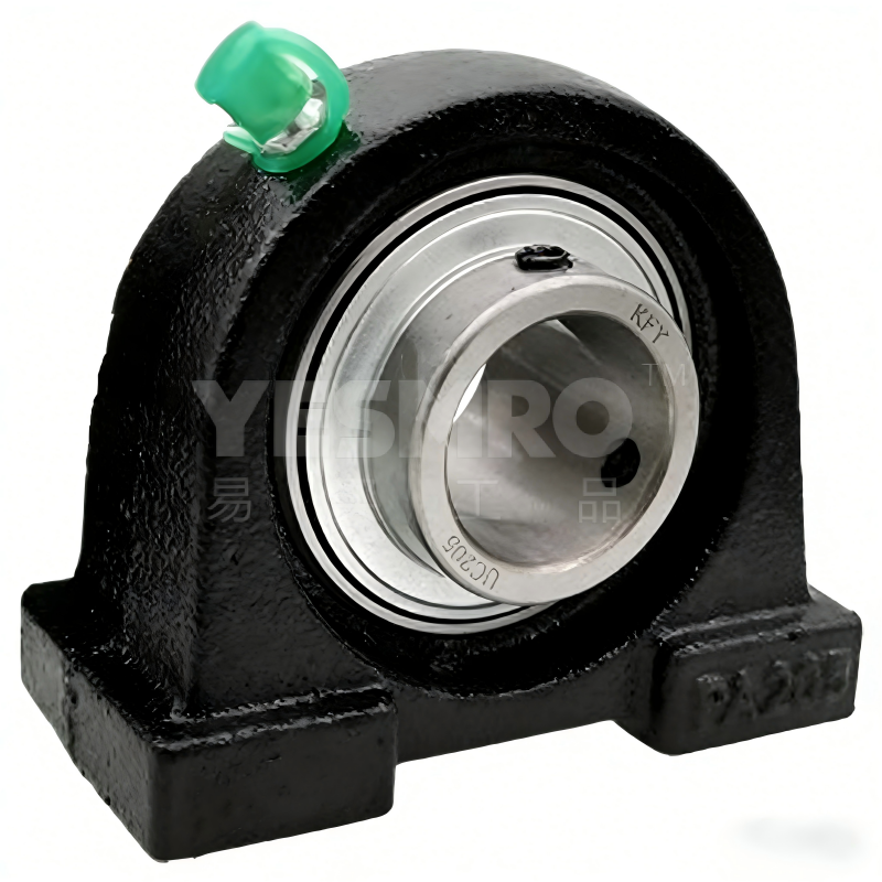 火也 滚珠轴承组件 铸铁底座安装型