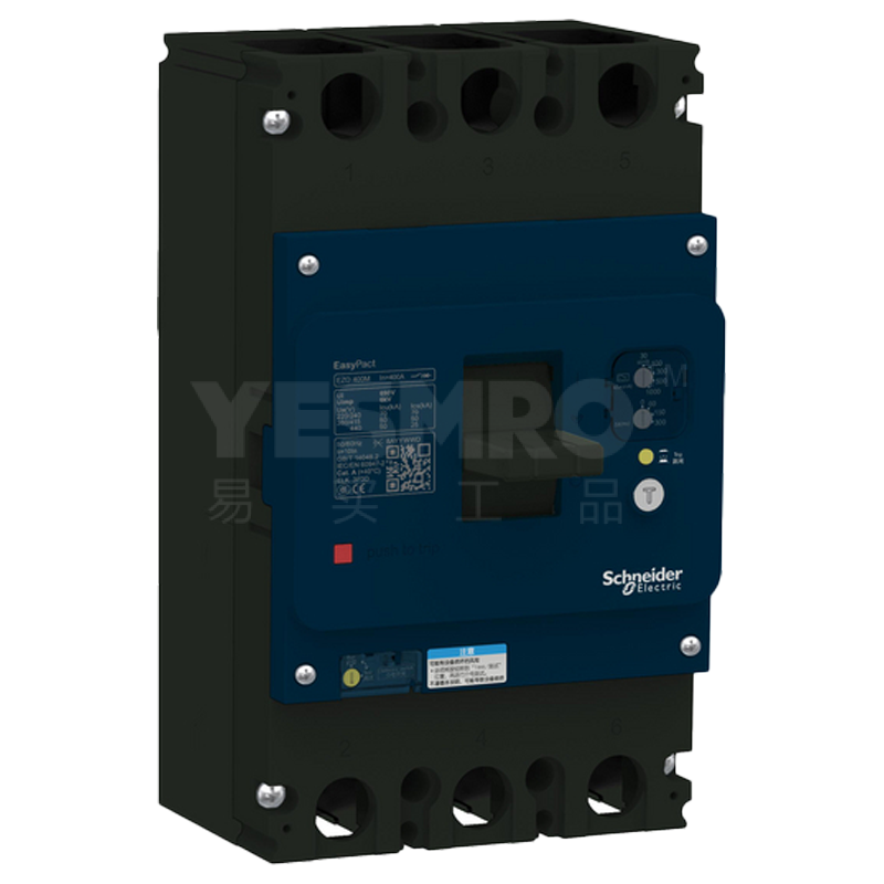 施耐德 Schneider 全新EasyPact EZD Vigi 160~400A一体式漏电塑壳保护断路器
