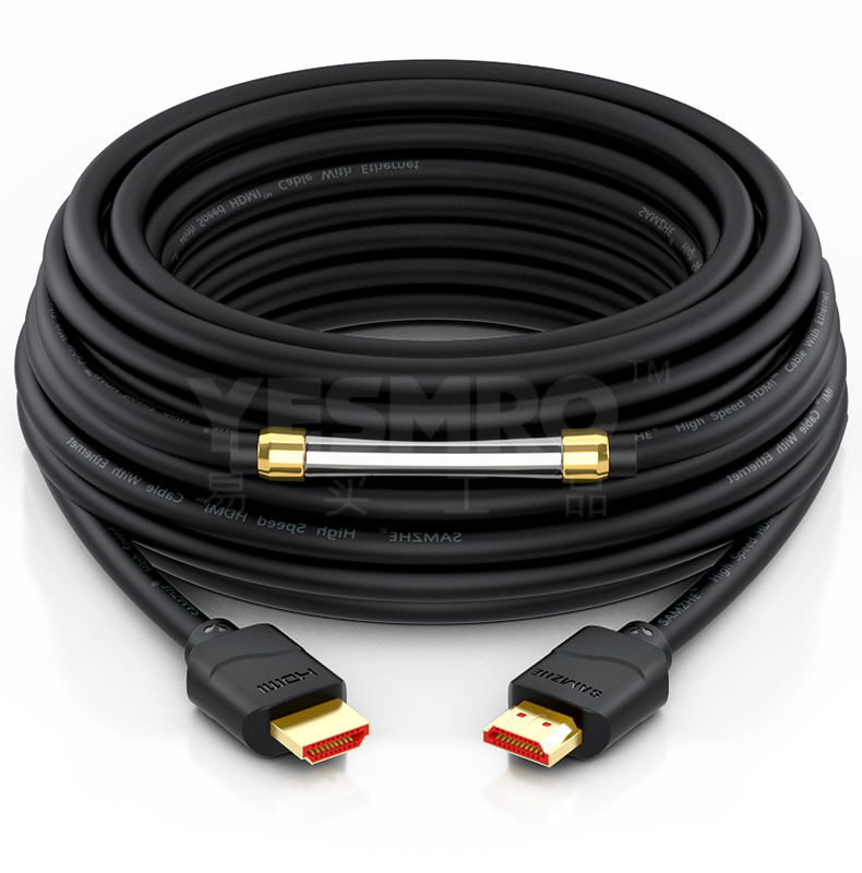 山泽20am13 山泽 hdmi2.0简装版数字高清线4k3d视频连接软线