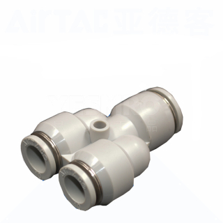 亚德客 AirTAC APW系列 Y型减径三通(老款)