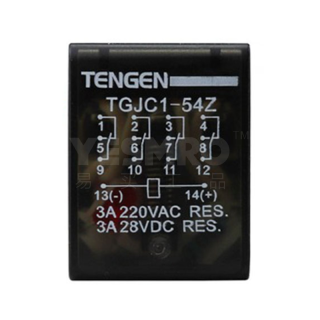 天正 TENGEN TGJC1 小型电磁继电器