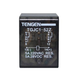 天正 TENGEN TGJC1 小型电磁继电器