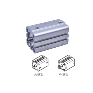 亚德客 AirTAC ASF系列紧凑型气缸（单动押出型）