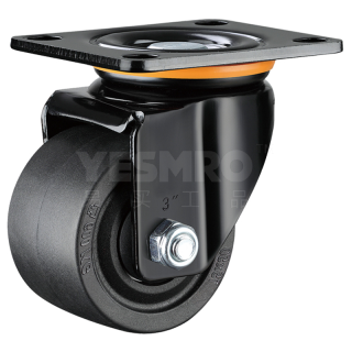 火也 美式低重心重载脚轮 平板万向型  负载≤1000KG