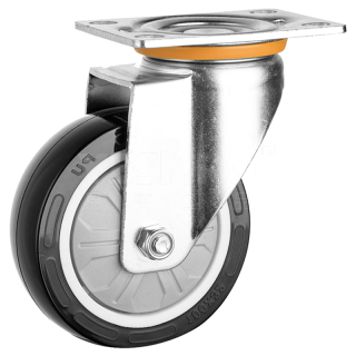 火也 美式中型脚轮 平板万向型负载≤210KG