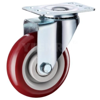 易买优选 经济型 美式中型脚轮 平板万向型 负载≤110KG