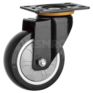 火也 美式中型脚轮 平板万向型负载≤210KG