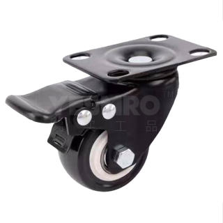 易买优选 经济型 中轻型脚轮 平板万向型 负载≤70KG