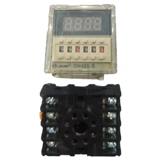 易买优选 通电延时时间继电器控制器