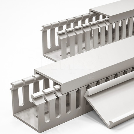易买优选黄标 细齿线槽 高80*宽80 pvc线槽